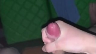 Masturbating until cum