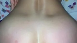 Blond french teen gets it quick and moan loudly POV