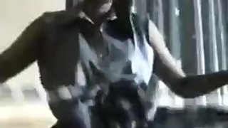 she was a young girl tearing a sarong