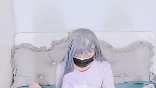 [Mr.S]Asian girl cospaly Cinderella masturbation