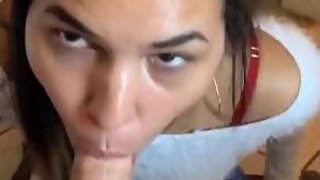 Ariana Gonzales Gets A White Christmas