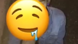 Getting sloppy head from homie little sister