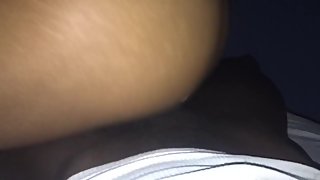 All Natural beauty bouncing on dick