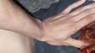 Netflix And Chill Young Red Hair Latina