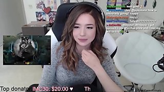 Pokimane moans on stream... Pokimane THICC moments _Pokimane thicc