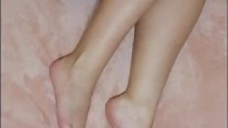 Self spanking submissive teen slut - task from Master - Flogging punishment