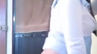 Big ass and nip slip asian teen