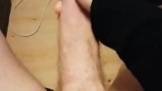 Dutch guy Jerks off intense and Cums a Load