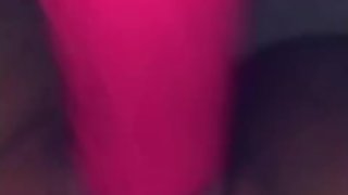 teen girl pleasures herself