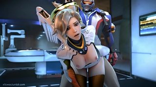 Overwatch - Mercy - Ellowas