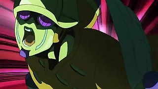 Blonde italian fucks a weird dude with green hair while screaming muda